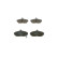 Brake Pad Set, disc brake BP097 Bosch, Thumbnail 4