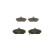 Brake Pad Set, disc brake BP097 Bosch, Thumbnail 6