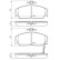 Brake Pad Set, disc brake BP097 Bosch, Thumbnail 8