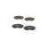 Brake Pad Set, disc brake BP098 Bosch, Thumbnail 4