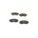 Brake Pad Set, disc brake BP098 Bosch, Thumbnail 6