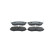 Brake Pad Set, disc brake BP098 Bosch, Thumbnail 4
