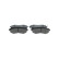 Brake Pad Set, disc brake BP098 Bosch, Thumbnail 5