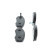 Brake Pad Set, disc brake BP098 Bosch, Thumbnail 6