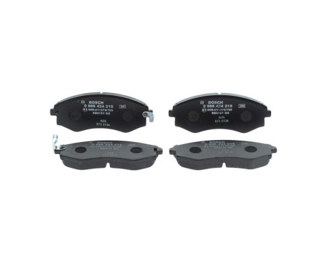 Brake Pad Set, disc brake BP098 Bosch, Image 7