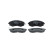 Brake Pad Set, disc brake BP098 Bosch, Thumbnail 7