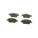 Brake Pad Set, disc brake BP1002 Bosch, Thumbnail 3