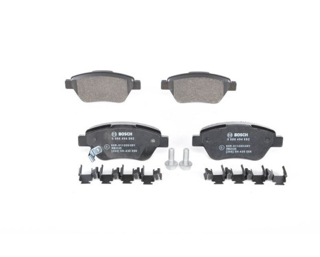 Brake Pad Set, disc brake BP1002 Bosch, Image 4