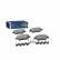 Brake Pad Set, disc brake BP1002 Bosch, Thumbnail 5