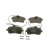 Brake Pad Set, disc brake BP1007 Bosch