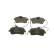 Brake Pad Set, disc brake BP1007 Bosch, Thumbnail 3