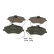 Brake Pad Set, disc brake BP1008 Bosch