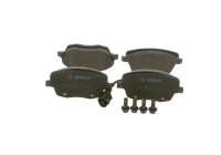 Brake Pad Set, disc brake BP1015 Bosch