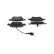 Brake Pad Set, disc brake BP1017 Bosch, Thumbnail 4