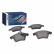 Brake Pad Set, disc brake BP1017 Bosch, Thumbnail 6