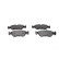 Brake Pad Set, disc brake BP102 Bosch, Thumbnail 5