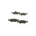 Brake Pad Set, disc brake BP102 Bosch, Thumbnail 4