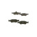Brake Pad Set, disc brake BP102 Bosch, Thumbnail 6