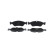 Brake Pad Set, disc brake BP102 Bosch, Thumbnail 6