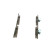 Brake Pad Set, disc brake BP1027 Bosch, Thumbnail 4