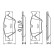 Brake Pad Set, disc brake BP1027 Bosch, Thumbnail 5