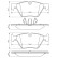 Brake Pad Set, disc brake BP1027 Bosch, Thumbnail 6