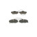 Brake Pad Set, disc brake BP103 Bosch, Thumbnail 5