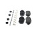 Brake Pad Set, disc brake BP1031 Bosch, Thumbnail 5