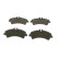 Brake Pad Set, disc brake BP1032 Bosch