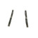 Brake Pad Set, disc brake BP1032 Bosch, Thumbnail 2