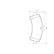 Brake Pad Set, disc brake BP1032 Bosch, Thumbnail 5