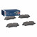 Brake Pad Set, disc brake BP1033 Bosch, Thumbnail 5