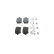 Brake Pad Set, disc brake BP1035 Bosch, Thumbnail 3