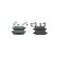 Brake Pad Set, disc brake BP1035 Bosch, Thumbnail 4