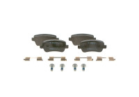 Brake Pad Set, disc brake BP1036 Bosch