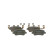 Brake Pad Set, disc brake BP1036 Bosch, Thumbnail 3