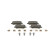 Brake Pad Set, disc brake BP1036 Bosch, Thumbnail 5