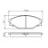 Brake Pad Set, disc brake BP104 Bosch