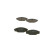 Brake Pad Set, disc brake BP104 Bosch, Thumbnail 4