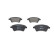 Brake Pad Set, disc brake BP1040 Bosch, Thumbnail 5