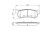 Brake Pad Set, disc brake BP1044 Bosch, Thumbnail 6