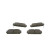 Brake Pad Set, disc brake BP1048 Bosch, Thumbnail 5