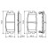 Brake Pad Set, disc brake BP1048 Bosch, Thumbnail 7