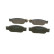 Brake Pad Set, disc brake BP1052 Bosch, Thumbnail 3