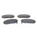 Brake Pad Set, disc brake BP1054 Bosch, Thumbnail 5