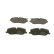 Brake Pad Set, disc brake BP1058 Bosch, Thumbnail 3