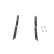 Brake Pad Set, disc brake BP1058 Bosch, Thumbnail 4