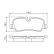 Brake Pad Set, disc brake BP1059 Bosch, Thumbnail 5