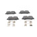 BRAKE PAD SET, DISC BRAKE BP1059 Bosch, Thumbnail 5