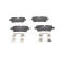 BRAKE PAD SET, DISC BRAKE BP1059 Bosch, Thumbnail 6